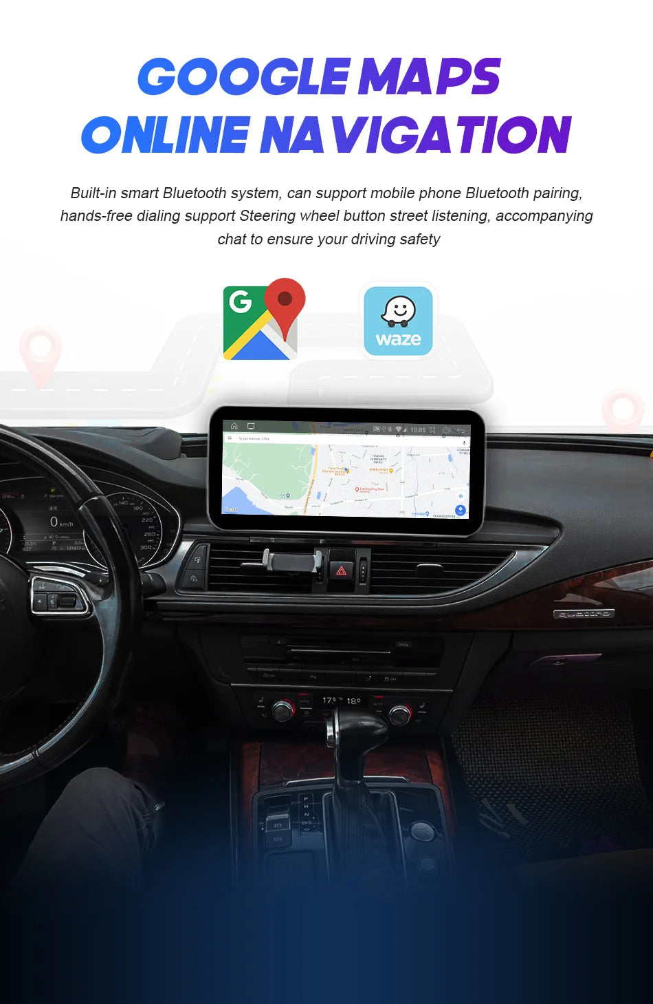 Audi A4 B8/A5 — Android 14, Wireless CarPlay