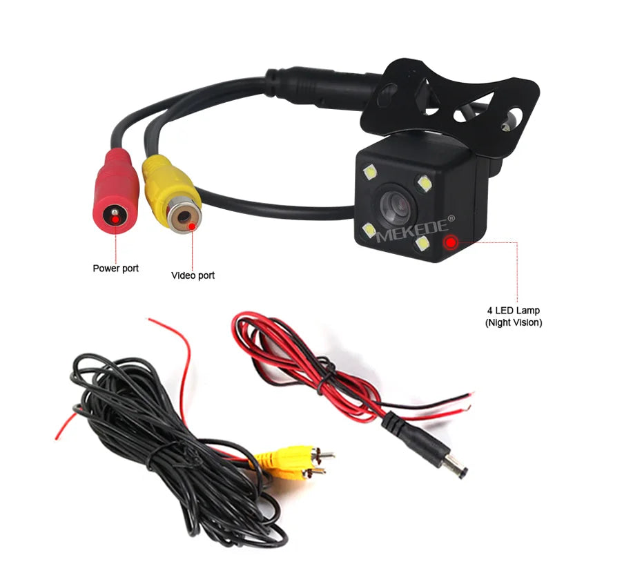 Universal Rear Camera — 1080P, Night Vision, Waterproof
