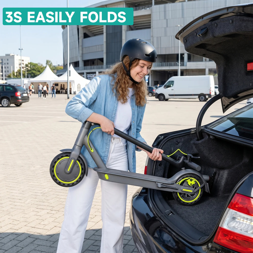 SEEMAR S1PRO Adult electric scooter, 36V 7.8AH, 350W (500W), 25-35KM, 8.5-inch tires Foldable e scooter with APP