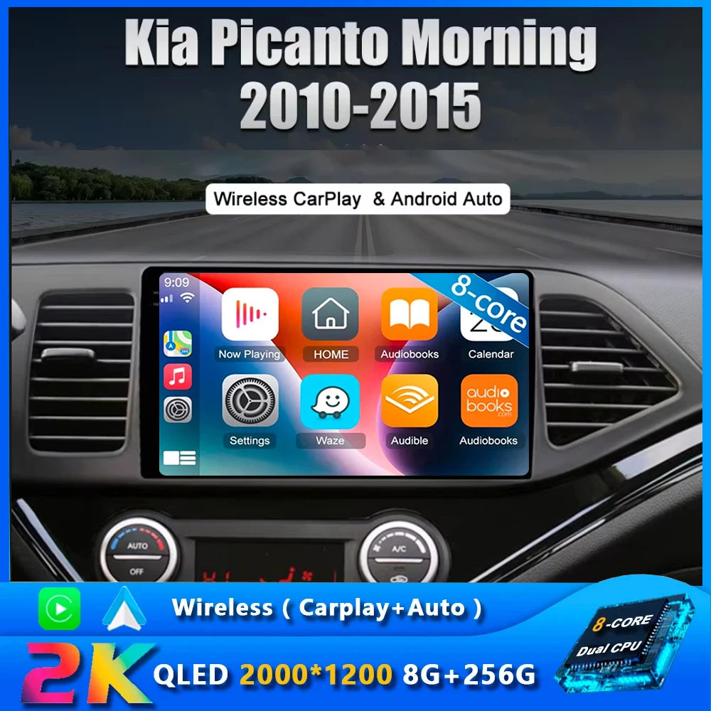 Kia Picanto Android 15 — WiFi, CarPlay, 4G
