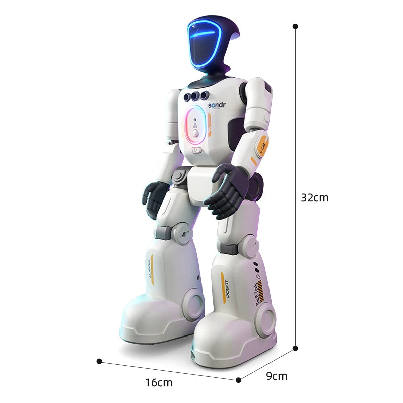 Intelligent RC Robot Programming Gesture Sensing Remote Controll Robots Smart Intelligent Dancing RC Robot Toy Gift for Kid R40