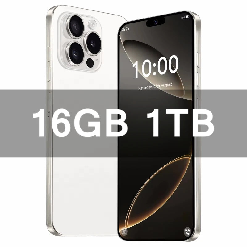 i16 Pro Max Display — AMOLED, Touch Screen