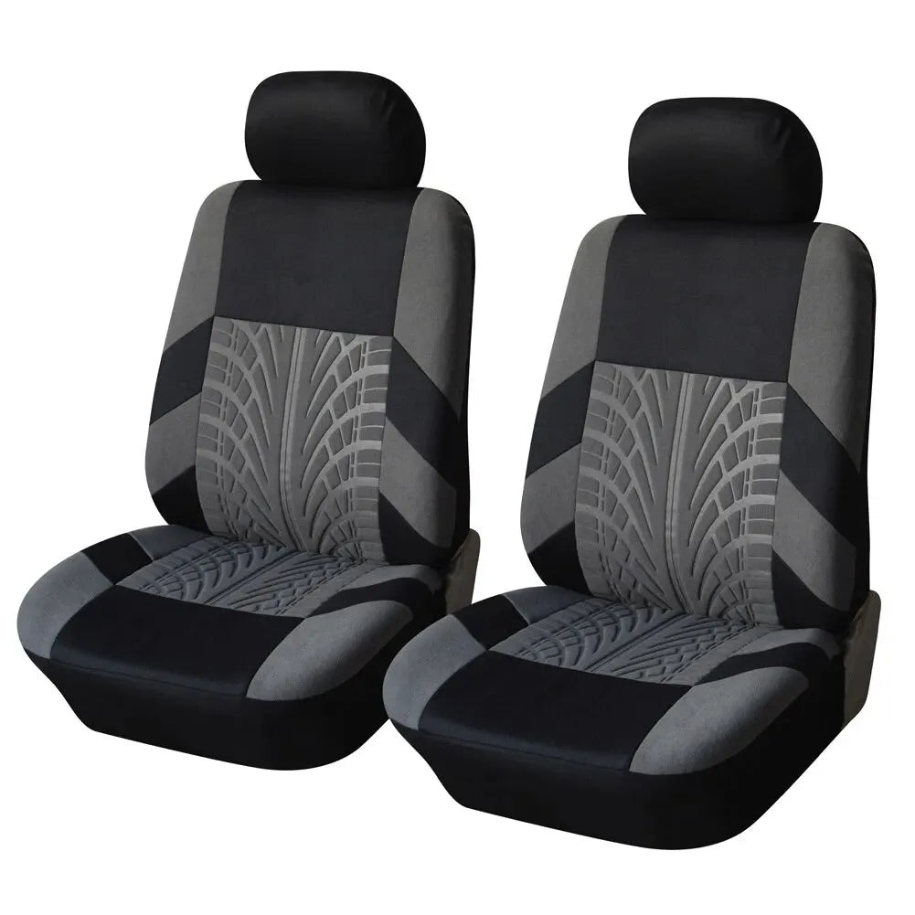 Car Seat Covers Full Set Front Split Rear Bench For Car Universal Cloth SUV Sedan Van Automotive Interior Covers — available at Teckeleck