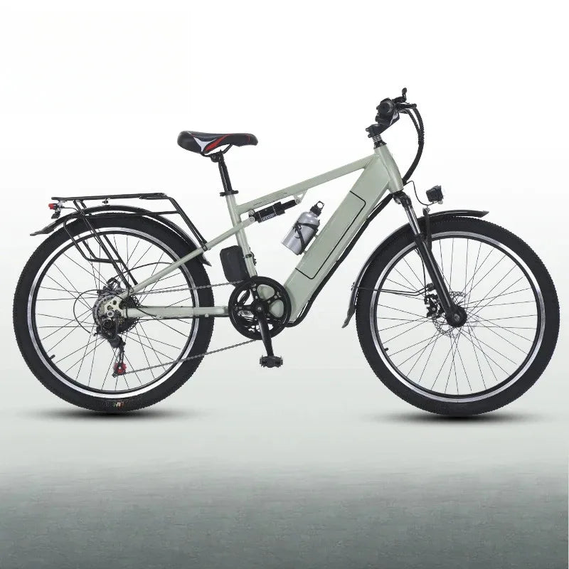 26" E-Bike — 400W Motor, 48V Battery