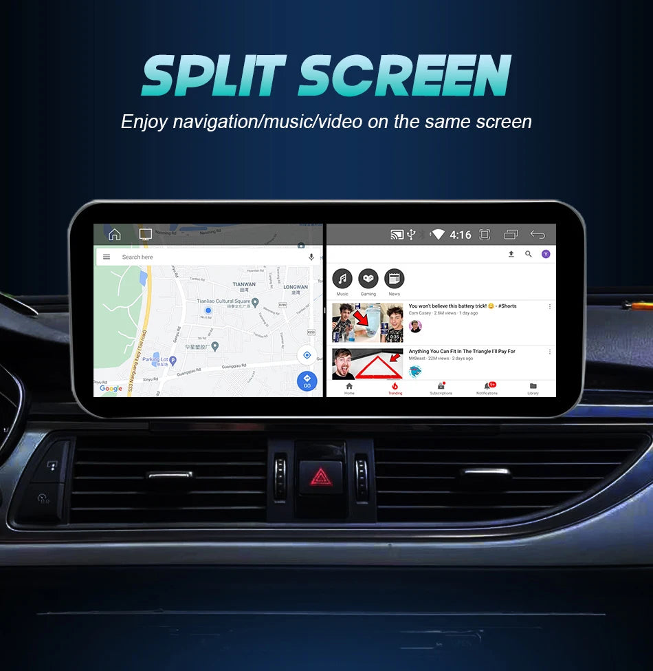 Audi A4 B8/A5 — Android 14, Wireless CarPlay