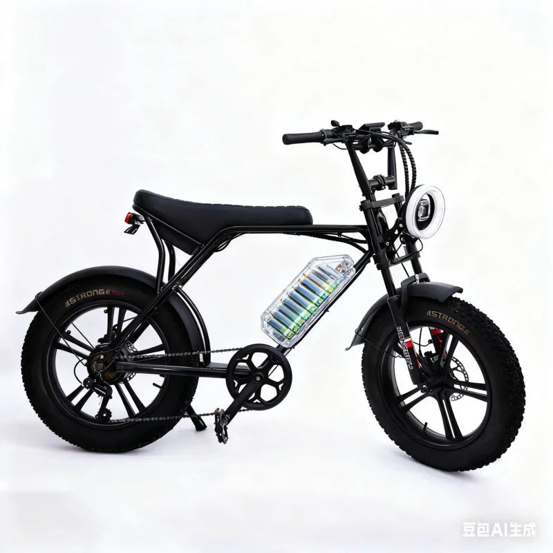 Mountain E-Bike — 500W Motor, 48V Battery
