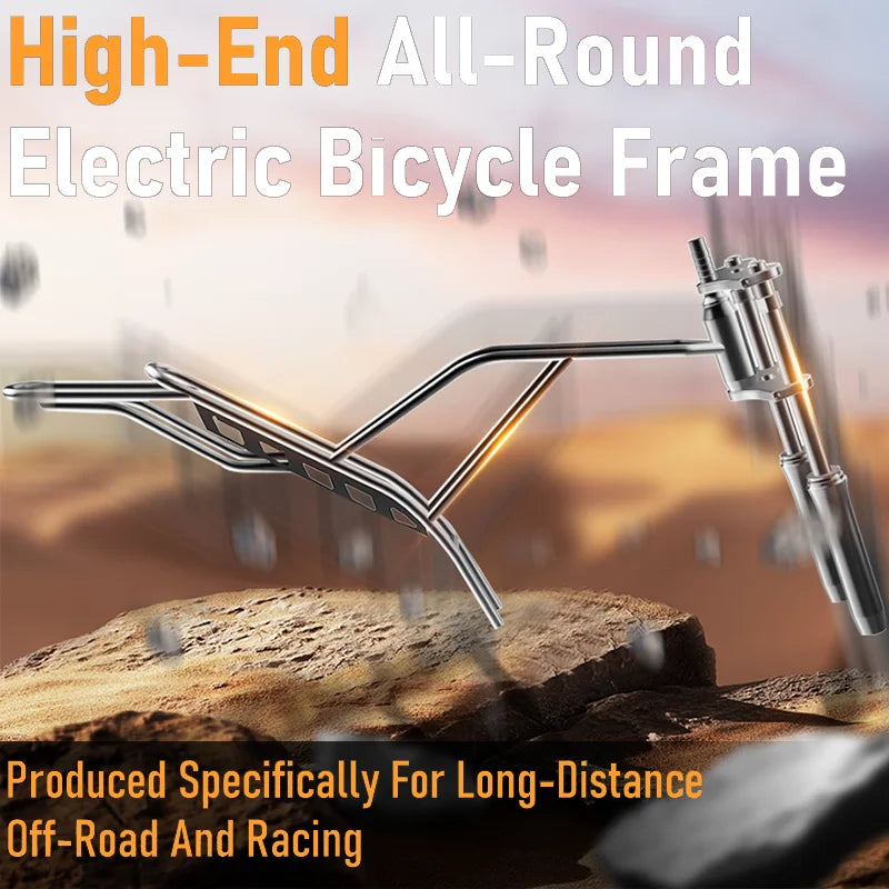 Electric Bicycle S8 — 3500W, Fat Tire, Disc Brakes