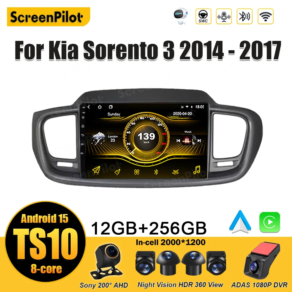 Kia Sorento — Android 16, DSP, GPS