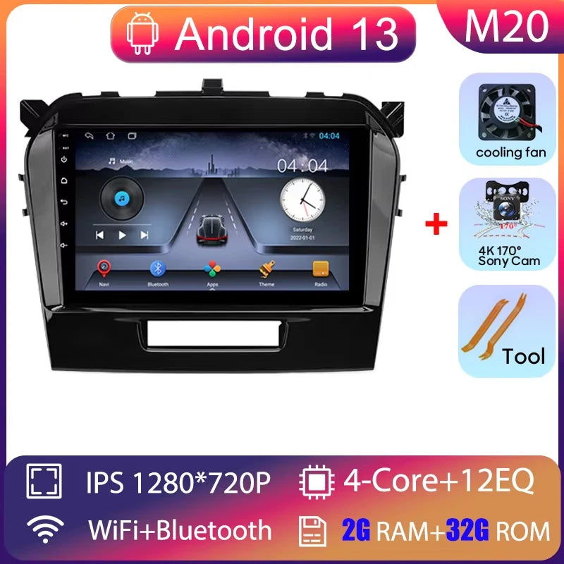 Suzuki Vitara — Android Car Radio, GPS, CarPlay