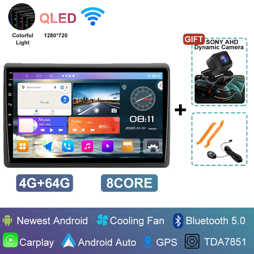 Dacia Duster Android 15 — GPS, CarPlay, Multimedia