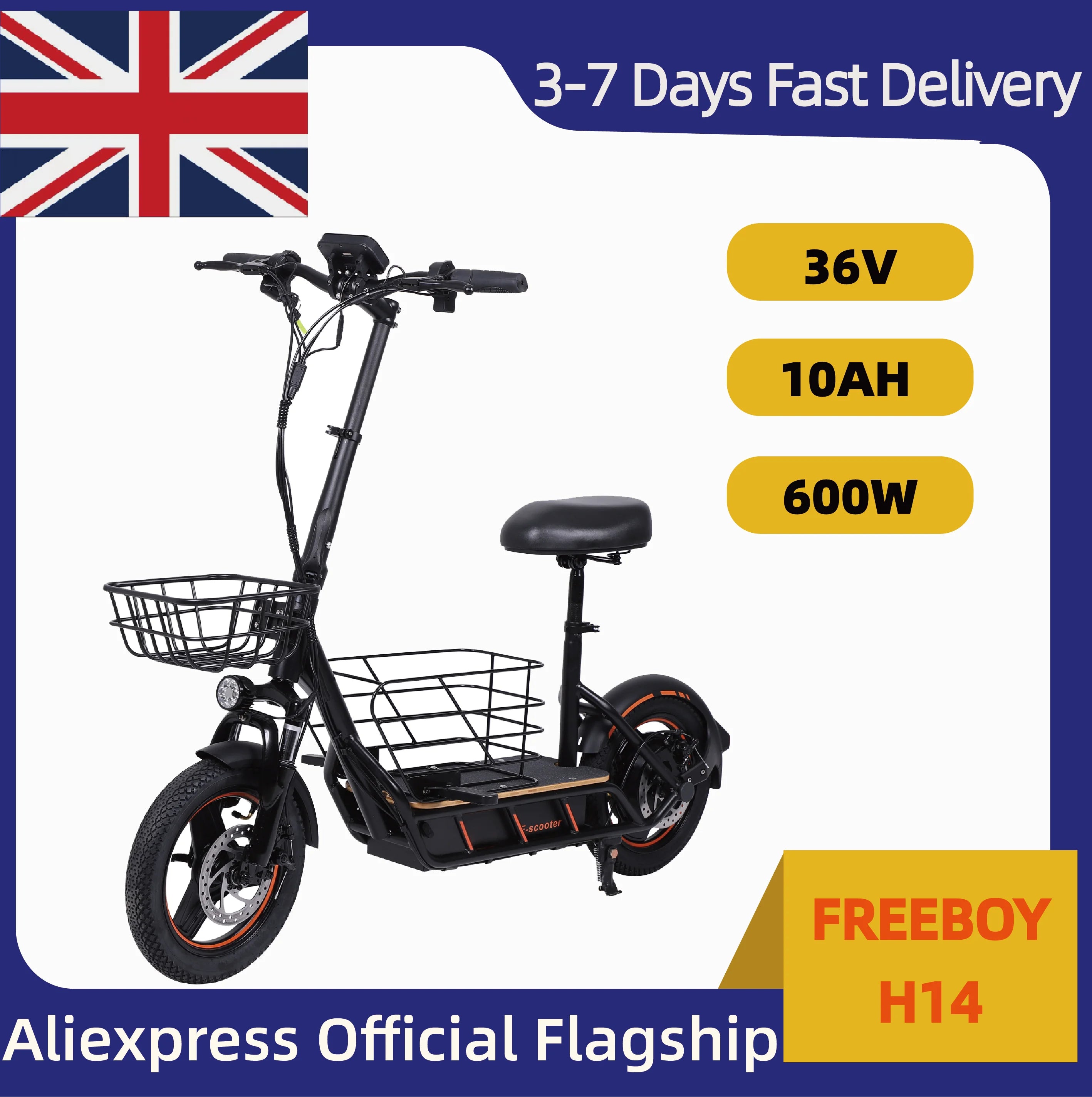 14 Inch Electric Bike Tire Sports & Entertainment Cycling Gear for E-Bike