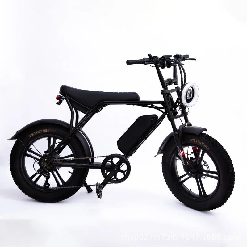 Mountain E-Bike — 500W Motor, 48V Battery