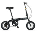 12 Small Bike cycling City Mini Folding Bicycle For Male And Female Students Portable Ultra Light Transmission Disc Brakes