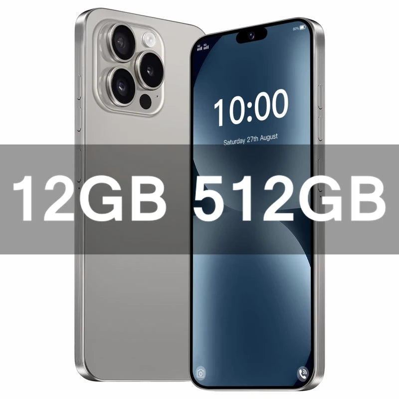 i16 Pro Max Display — AMOLED, Touch Screen