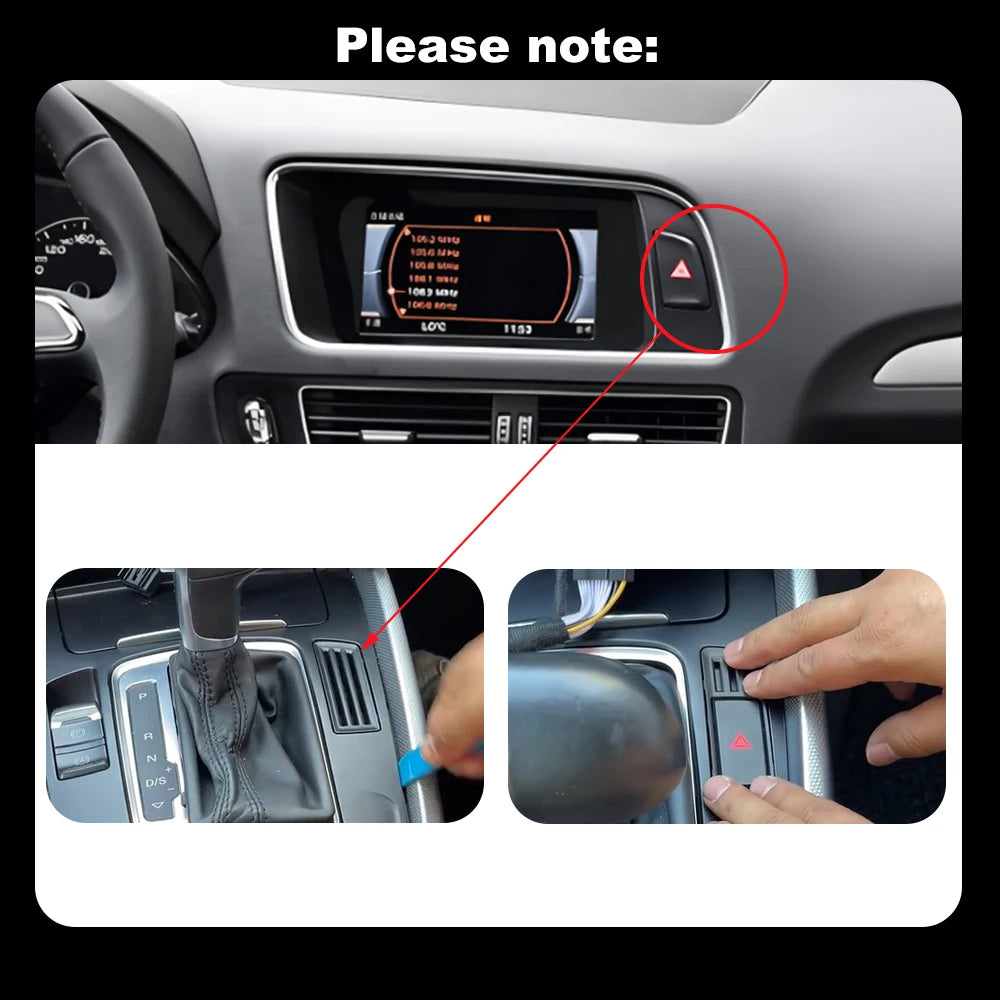 Audi A4/A5 Android 16 — Wireless CarPlay, QLED