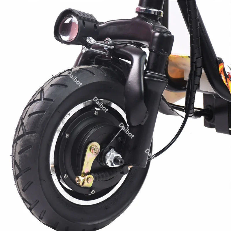 500W Electric Scooter For Elderly Small Foldable With Colorful Pedals/Basket/Handle Foldable Electric Tricycle 3 Wheels Adult