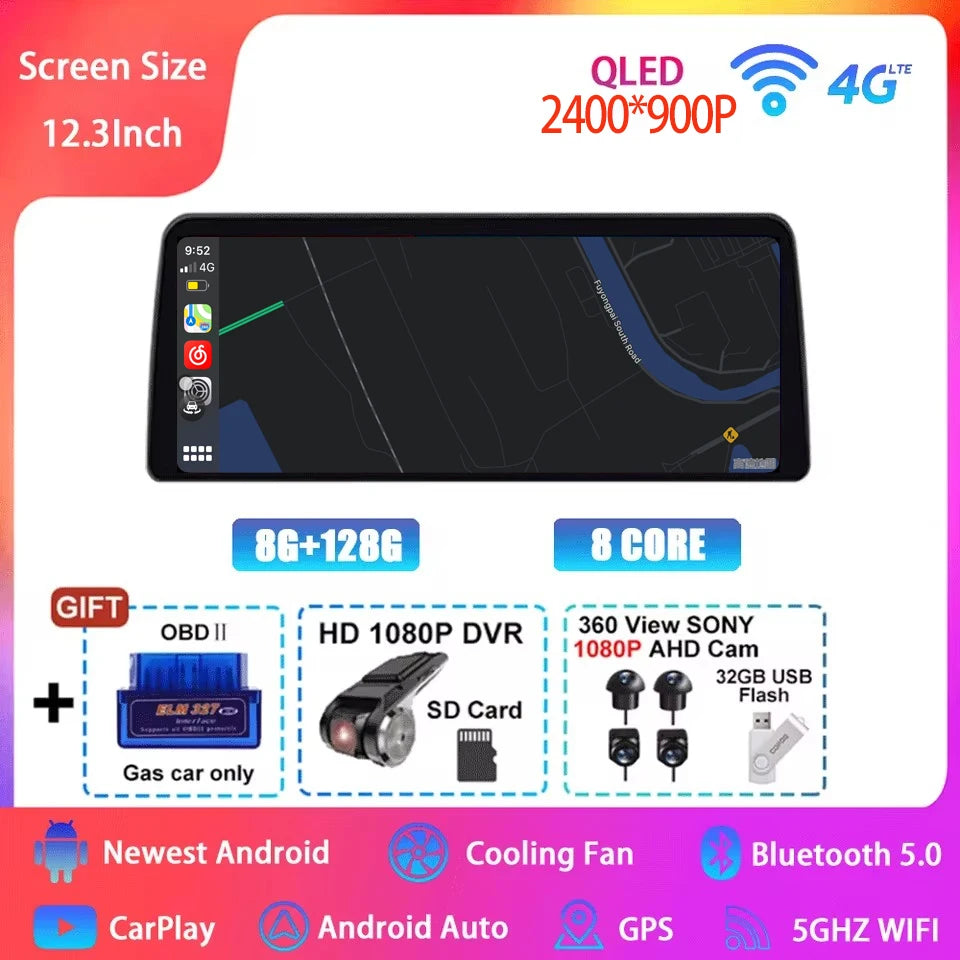 Honda CR-V 12.3" — QLED, Android 15, CarPlay