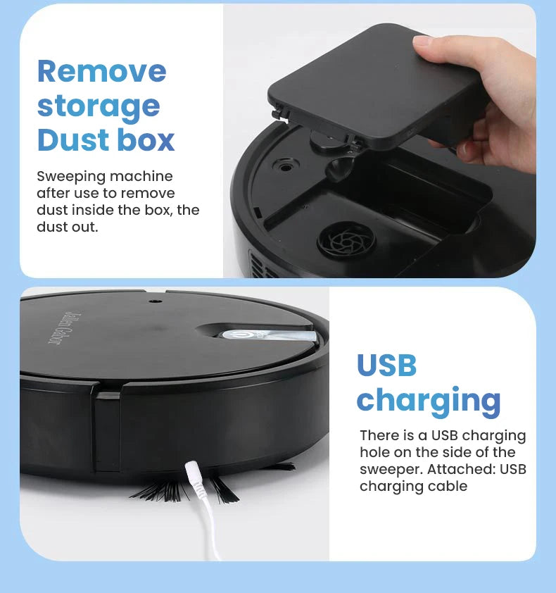 5-in-1 Robot Vacuum — Vacuum, Mop & Humidify