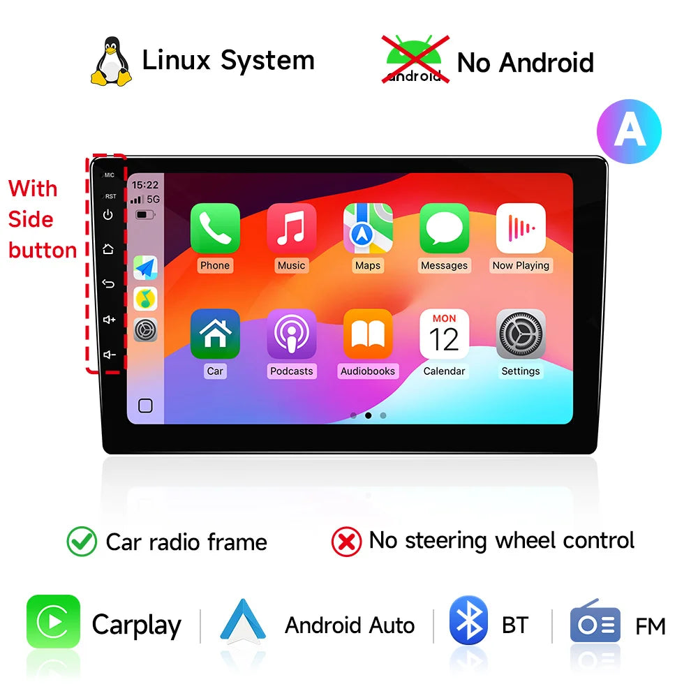 Android 15 Car Radio — Compatible with Mazda CX-5 | 2K QLED | AI Voice