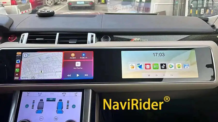 Range Rover L494 — Dual Screen, Android CarPlay