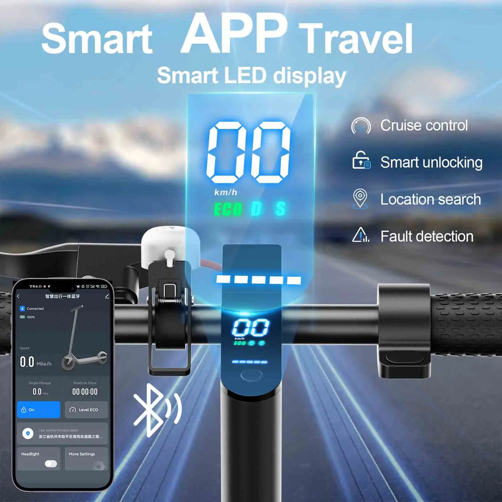 350W 7.8Ah Battery Todimart T3 Electric Scooter 8.5-Inch Foldable for Urban Commuting Sports & Entertainment