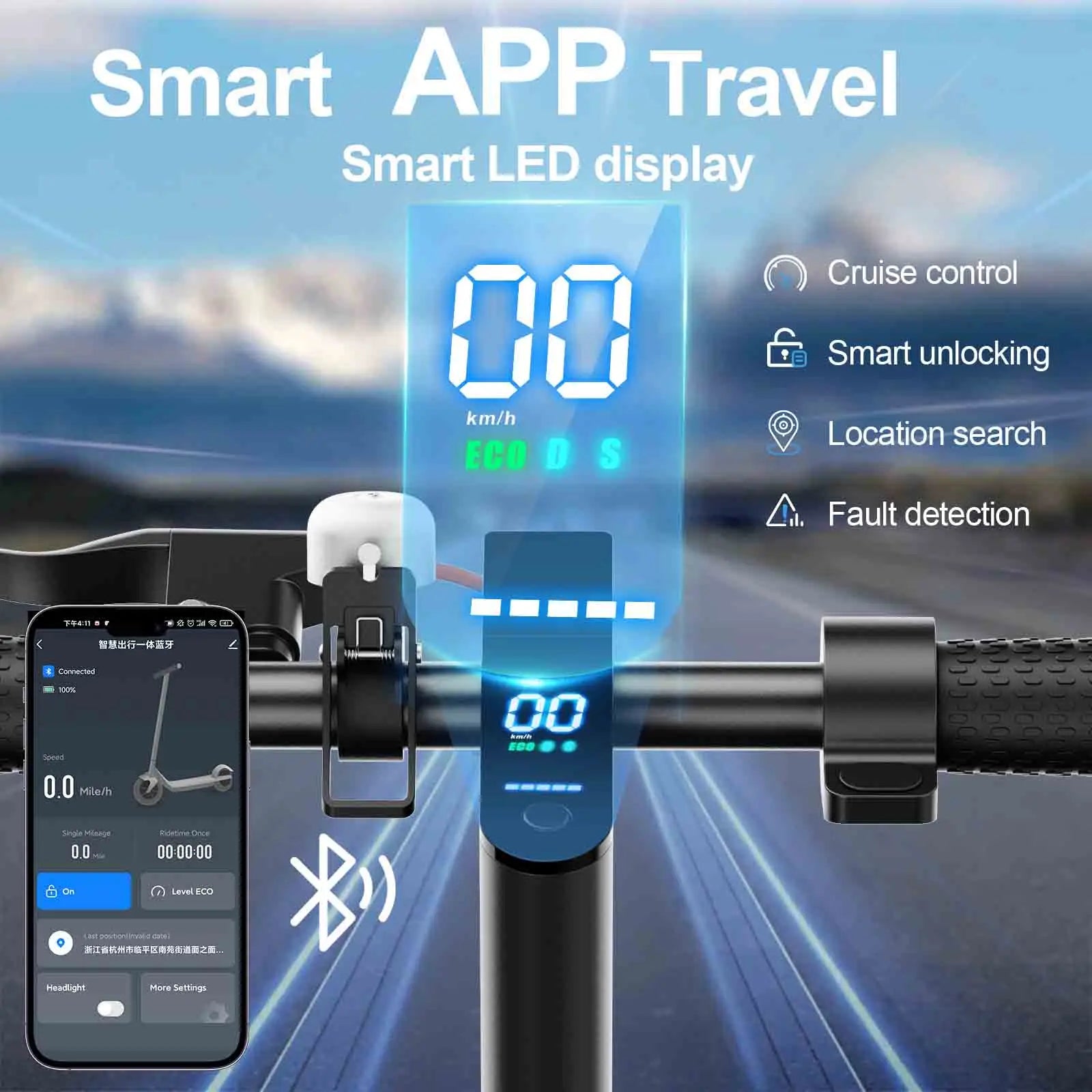 350W 7.8Ah Battery Todimart T3 Electric Scooter 8.5-Inch Foldable for Urban Commuting Sports & Entertainment