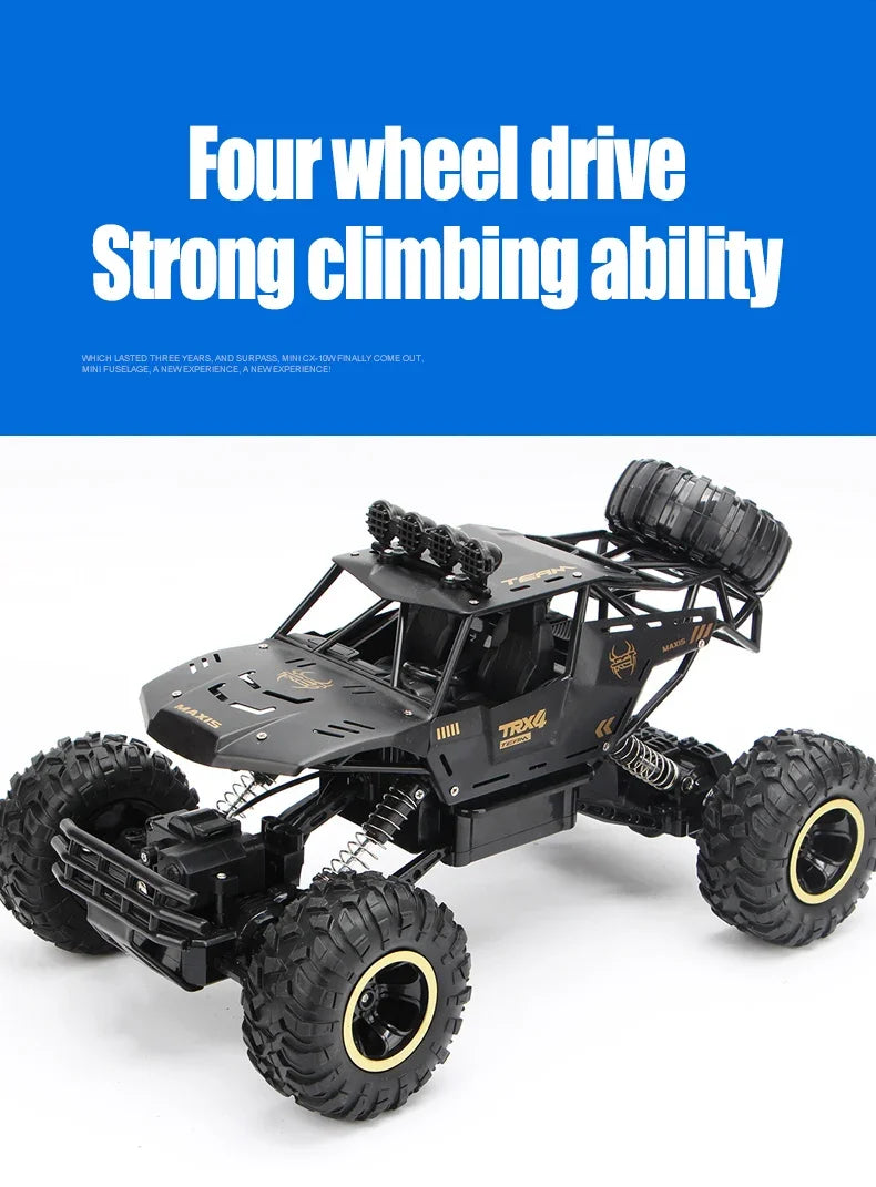 1:12 37cm/1:16 28cm 4WD RC Car Trucks High Speed 2.4G Radio Control Off-Road4x4 Vehicle Children Electric Car Kids Toys for Boys