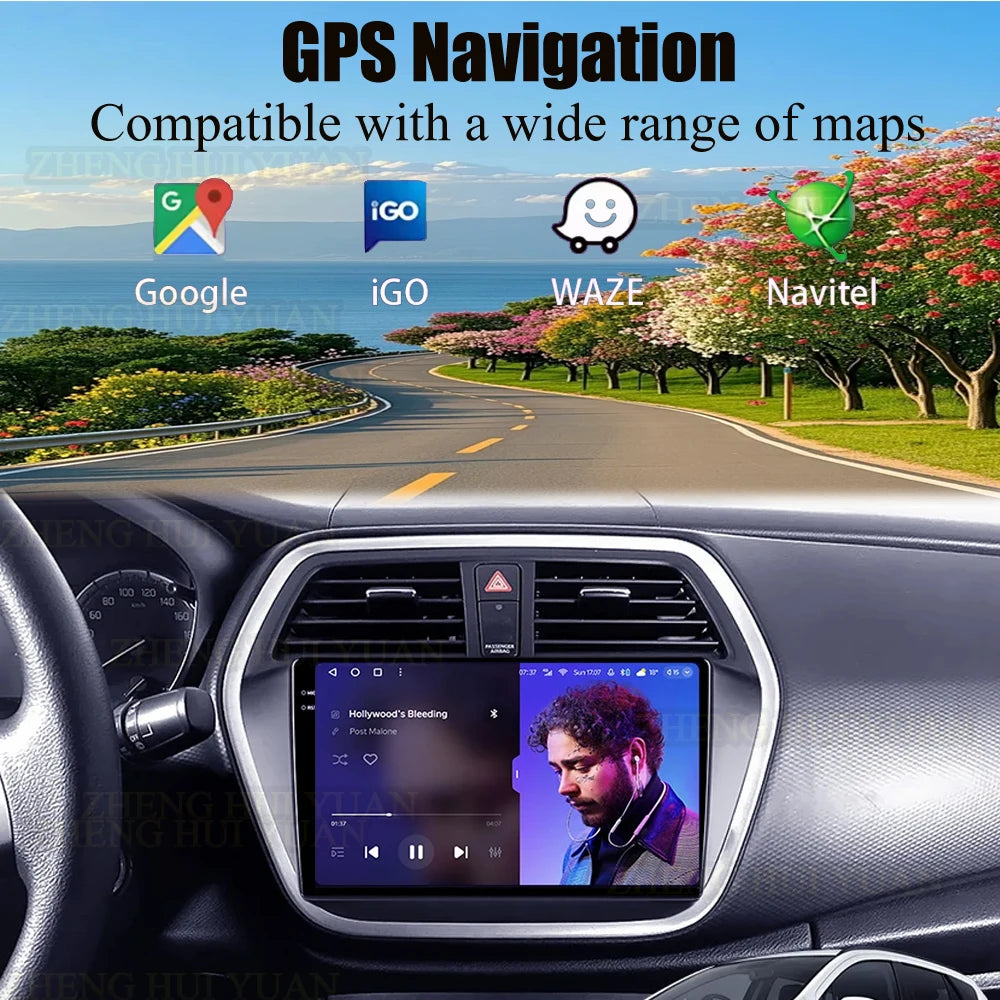 Suzuki SX4 Android 15 — Wireless CarPlay, 4G GPS