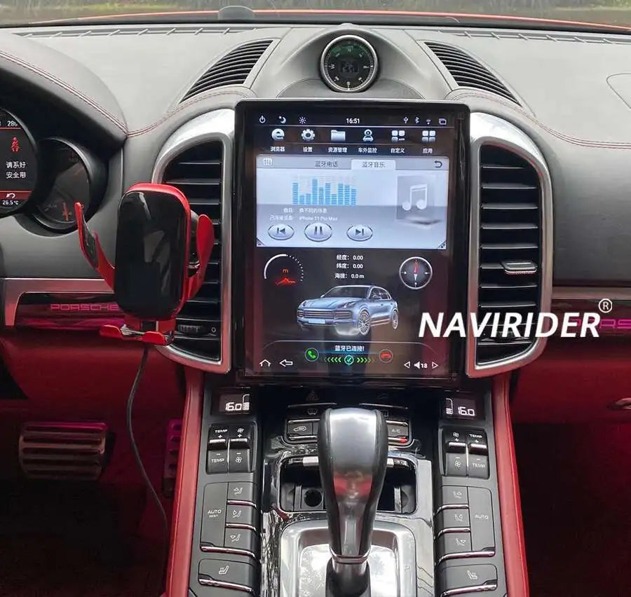 Android Autoradio — Porsche Cayenne 2010-2017, GPS, CarPlay, Multimedia DVD-Player
