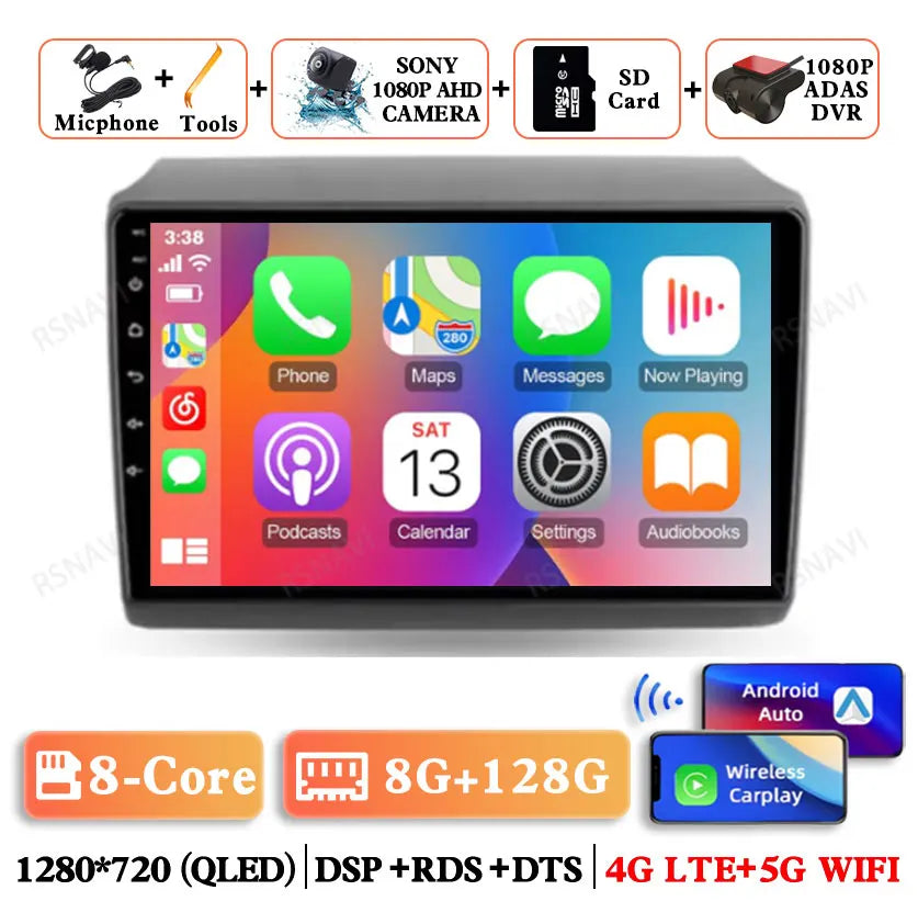 Android 15 Car Radio — Compatible with Fiat Ducato | 5G WiFi | GPS