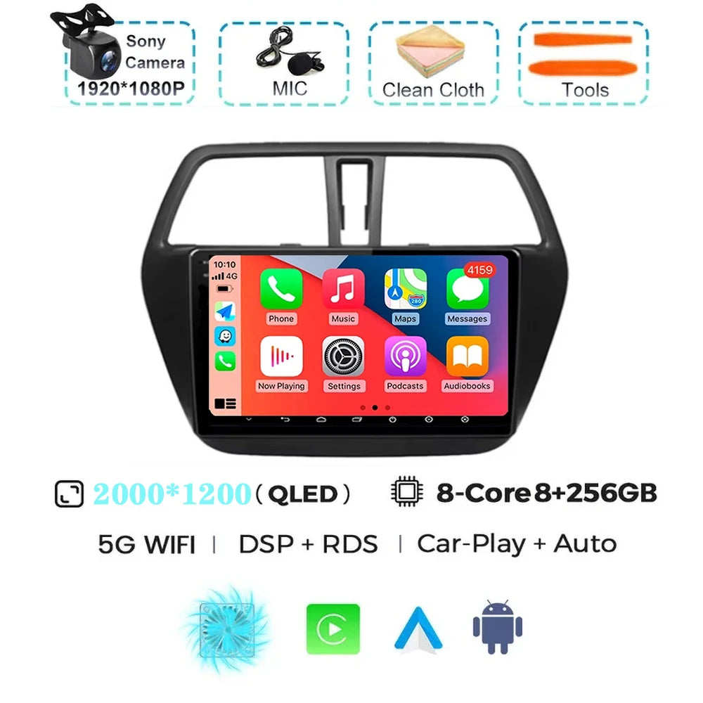 Suzuki SX4 Android 15 — Wireless CarPlay, 4G GPS