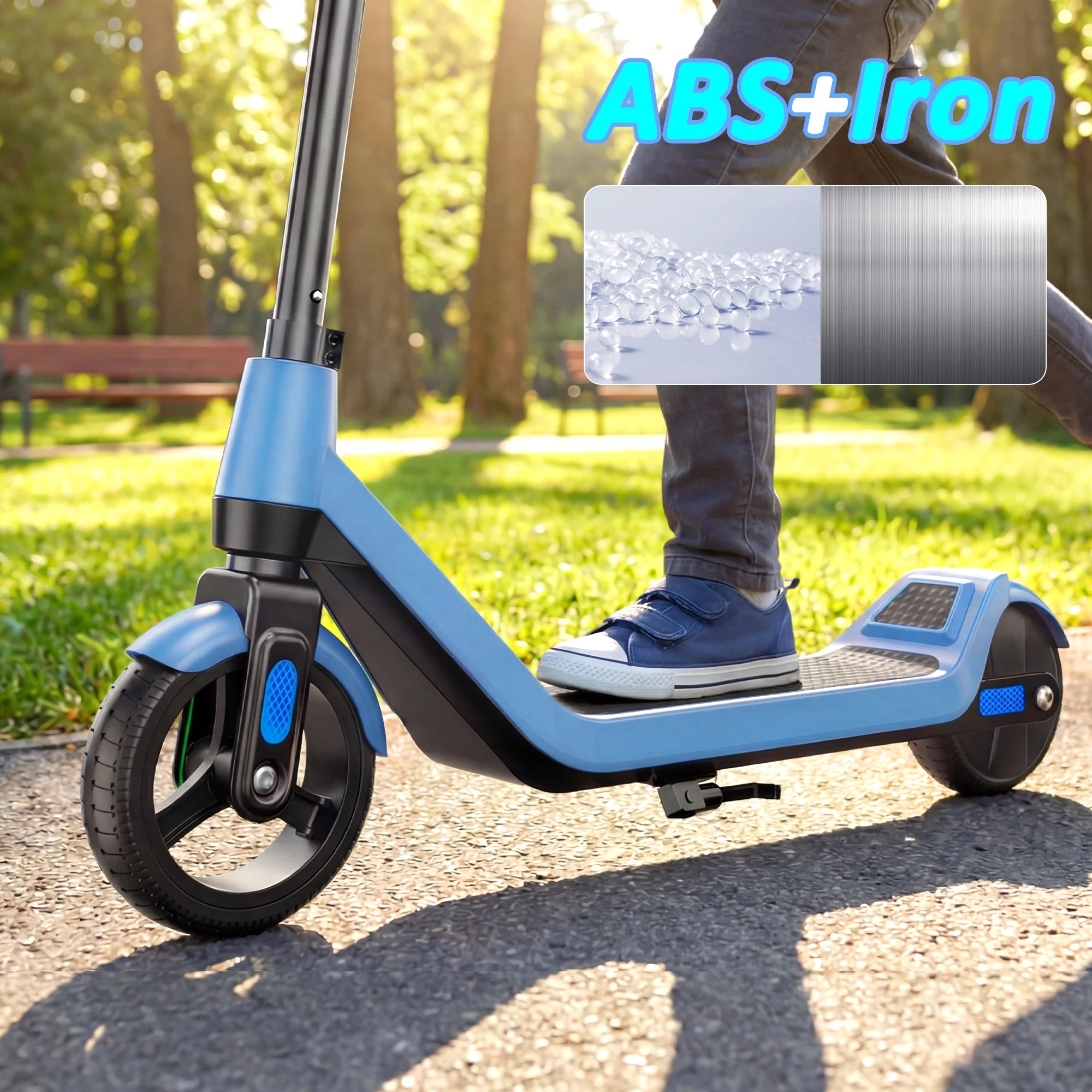 Todimart Electric Children, maximum speed 16 km/h, range 8-10 km, children 6-12 years old, LED screen