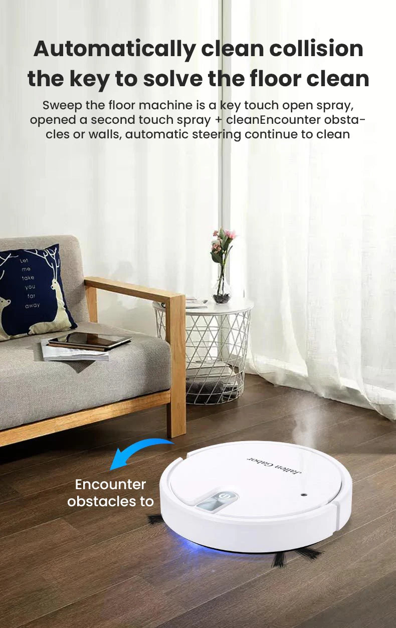 5-in-1 Robot Vacuum — Vacuum, Mop & Humidify