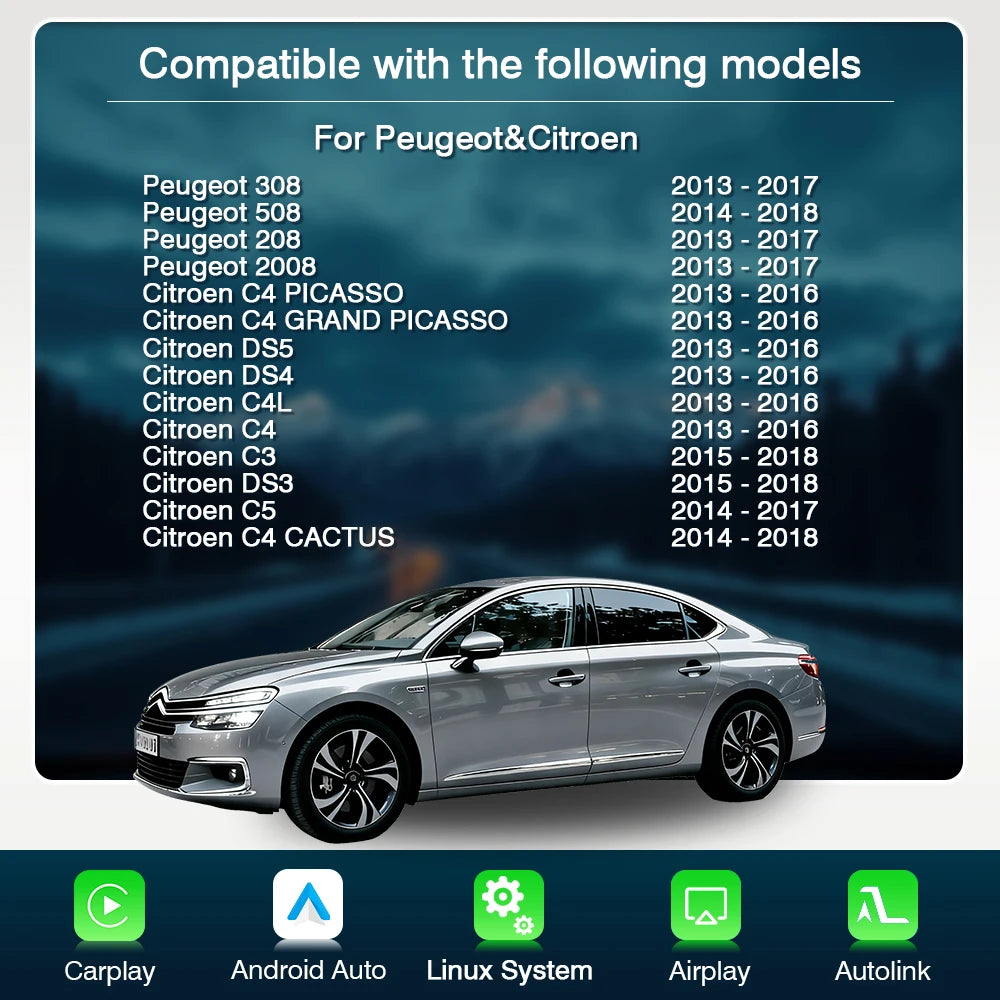 AUTOTOP SMEG Module — Wireless CarPlay, Android Auto