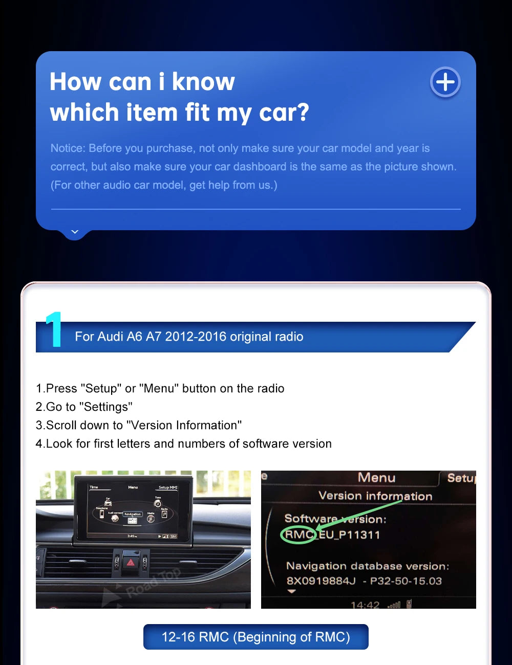 Audi A6/A7 — Wireless CarPlay, AirPlay, MirrorLink