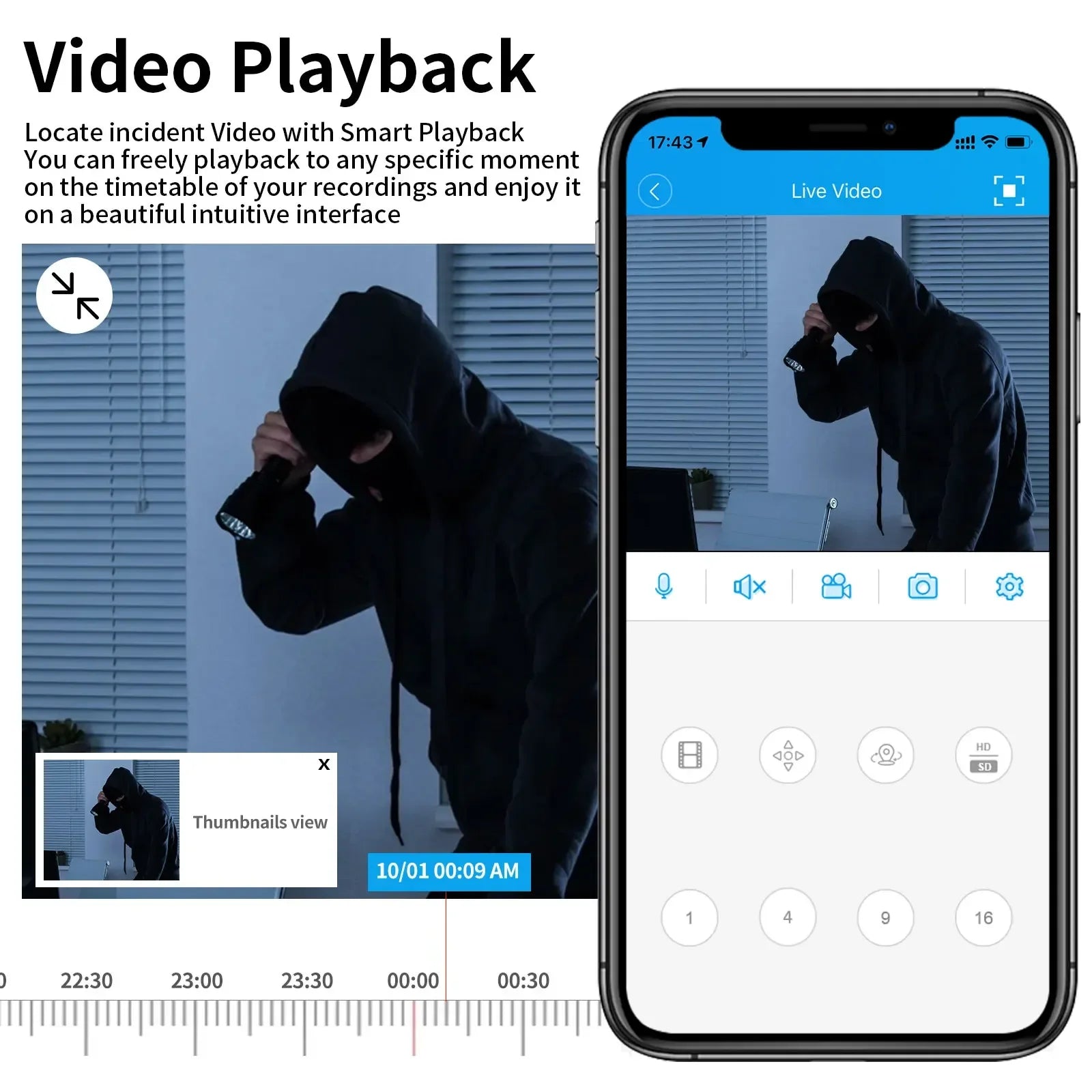 10-Kanal 4K 8MP PoE Überwachungskamera-Set mit Audio, Bewegungserkennung, vandalensicherer Dome-Kamera, 5MP 4MP CCTV Überwachungsschutz