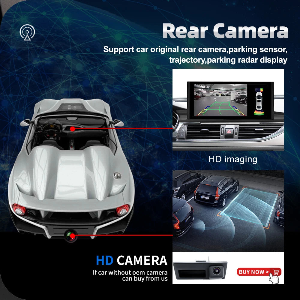 Audi A6/A7 Android 14 — 12.3", CarPlay, GPS