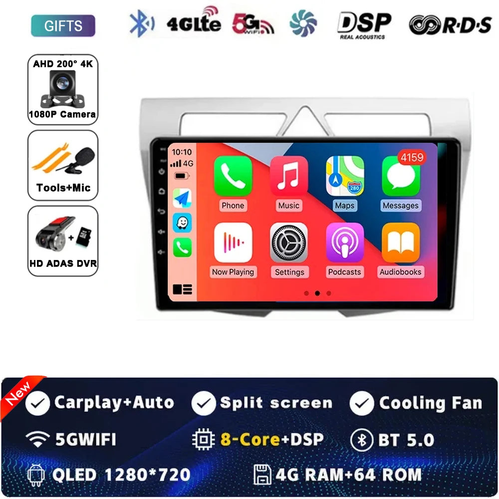 Kia Picanto Android 15 — 2K QLED, CarPlay, 4G