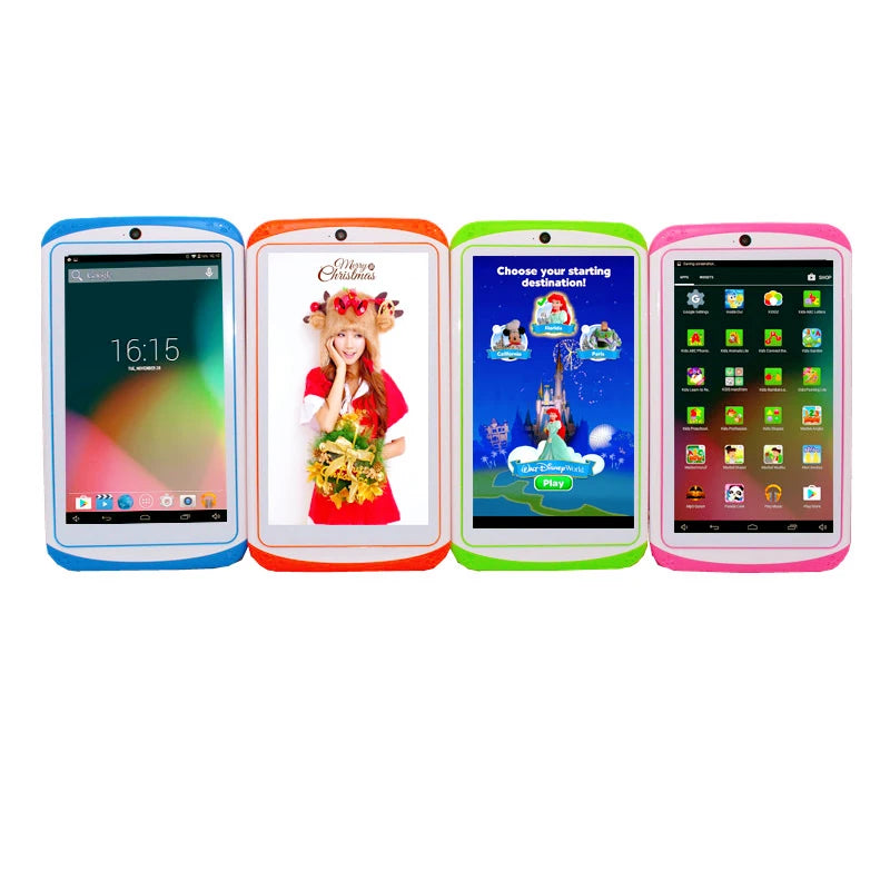 7" Kids Tablet — Dual Camera, Free Case