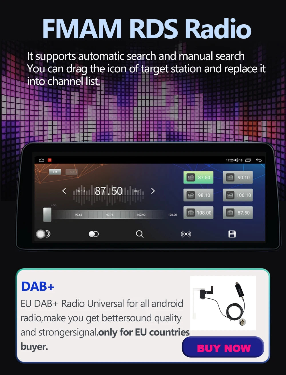 Jeep Wrangler JK — Android 15, CarPlay, Multimedia