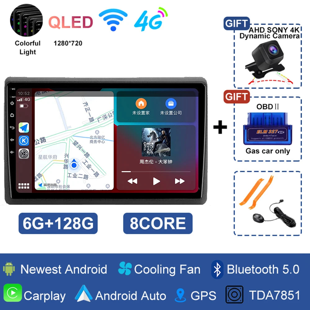 Dacia Duster Android 15 — GPS, CarPlay, Multimedia