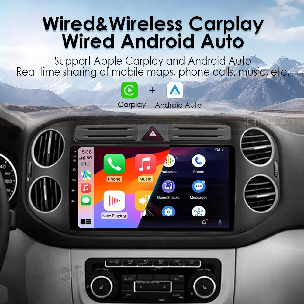 VW Tiguan/Golf Plus — Qualcomm, Wireless CarPlay