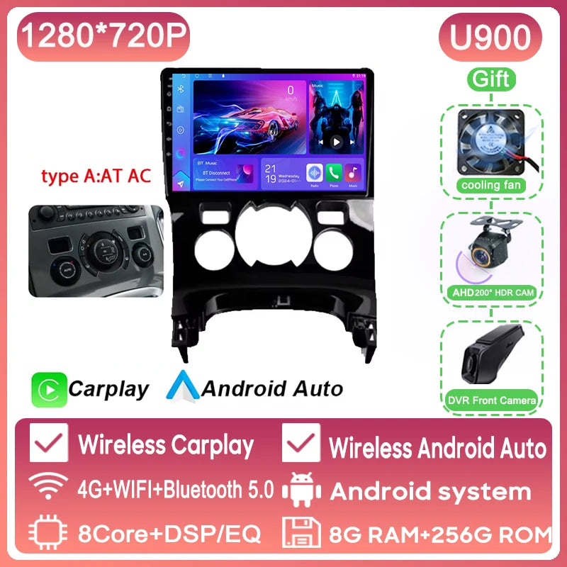 Peugeot 3008/5008 — Android 16, Wireless CarPlay