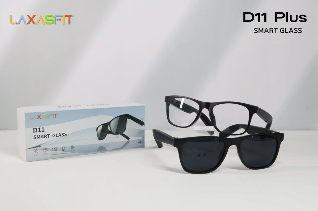 LAXASFIT Smart Glasses — Voice Calls, UV Polarized