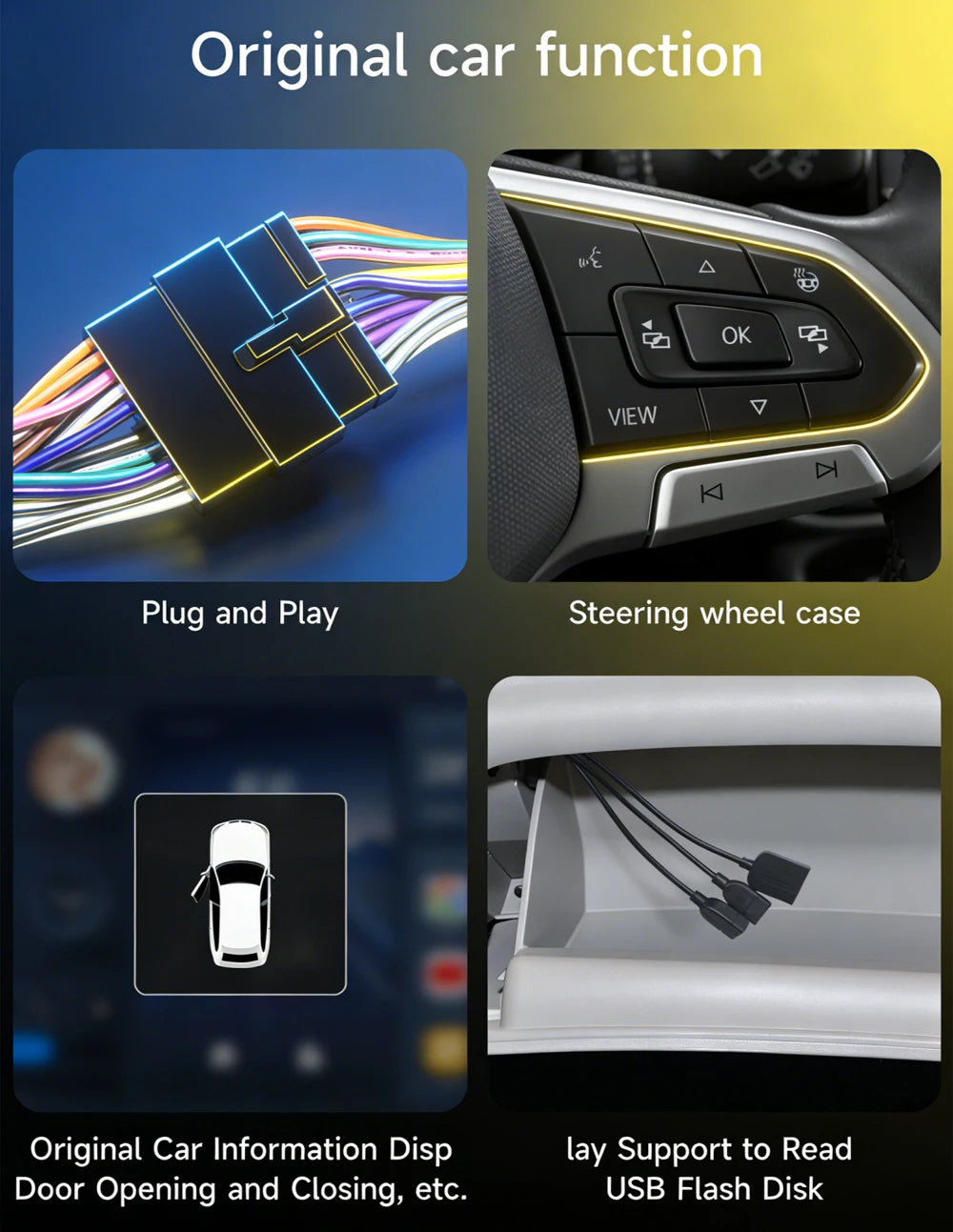 VW Tiguan Android 17 — 4G DSP, CarPlay