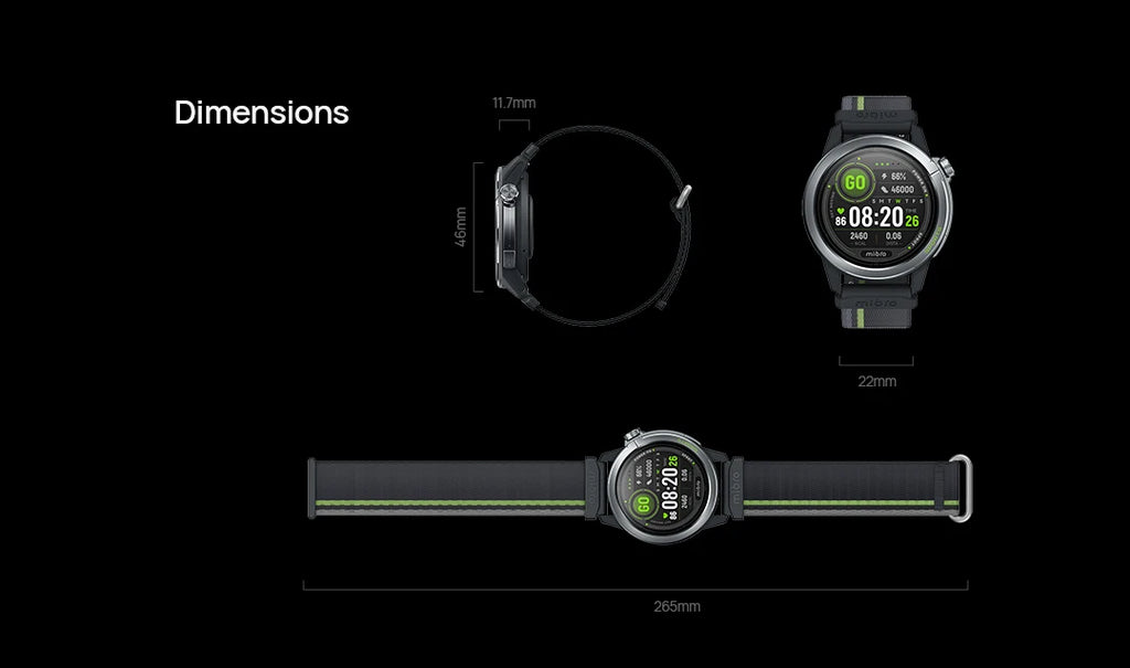 Mibro GS Active2 — AMOLED, GPS, 150+ Sports