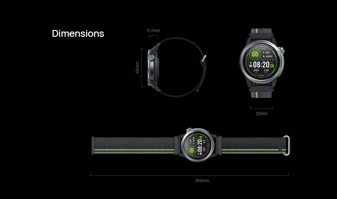Mibro GS Active2 — AMOLED, GPS, 150+ Sports
