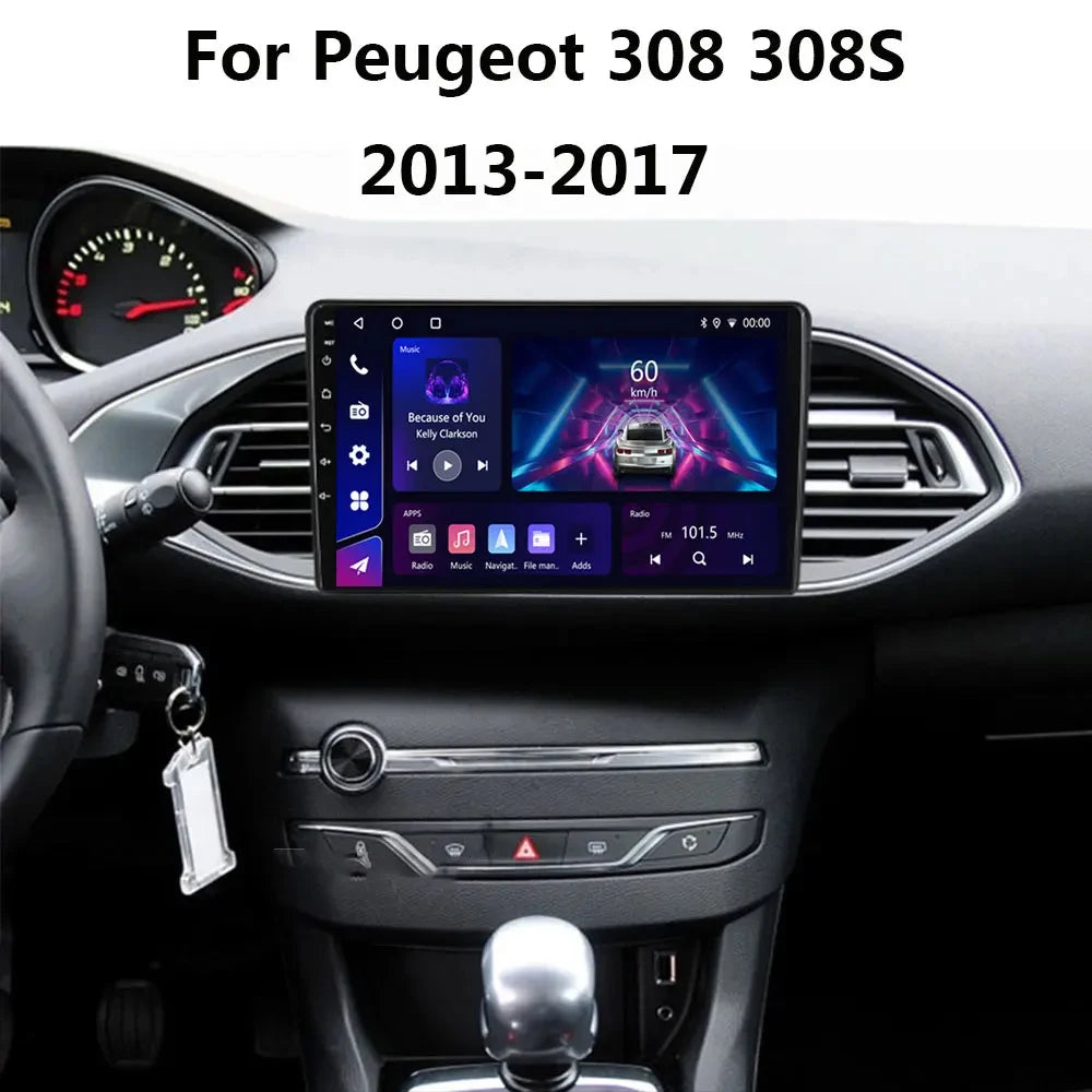 Peugeot 308 Car Radio — CarPlay, 5G WiFi
