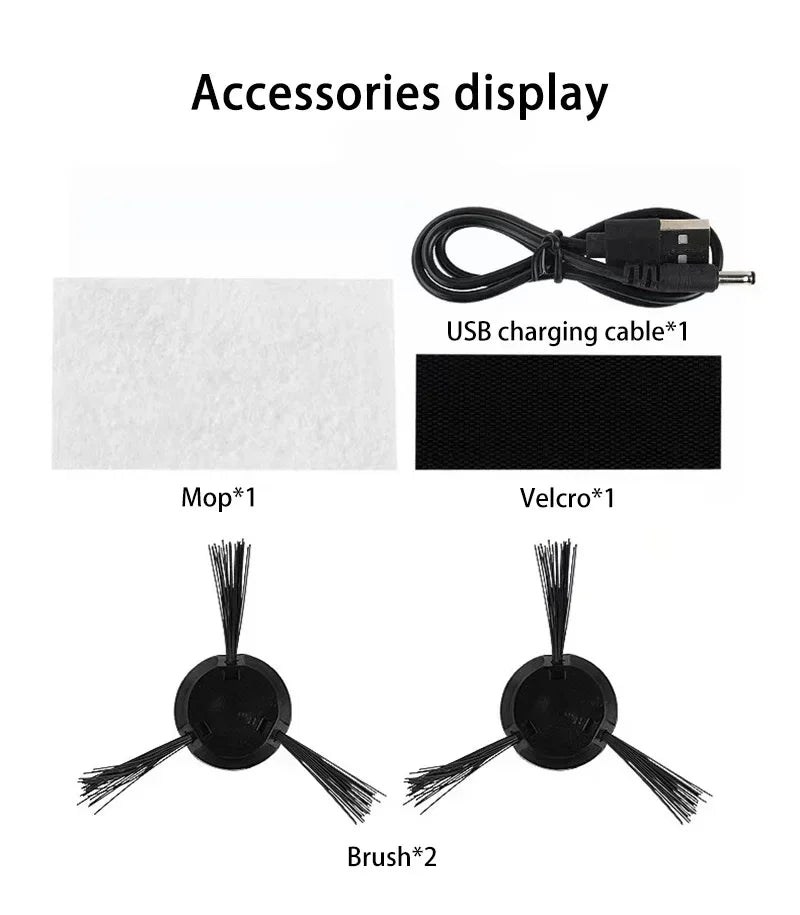 Robot Vacuum Cleaner — 6000Pa, Laser Navigation