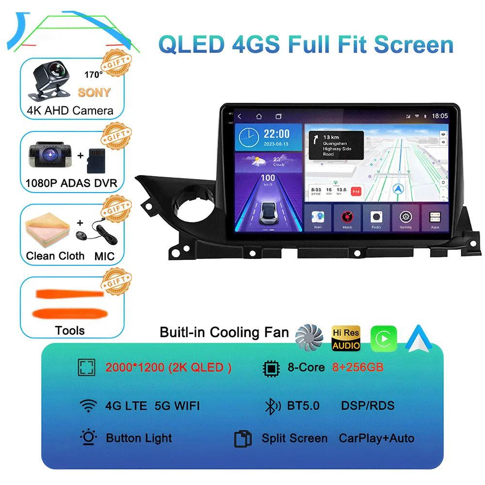 Mazda 6 Atenza — Android 15, DSP, CarPlay